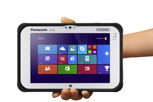 【CES 2014】パナソニック、堅牢「TOUGHPAD」に7型Windowsモデル……Haswell搭載でファンレスに 画像