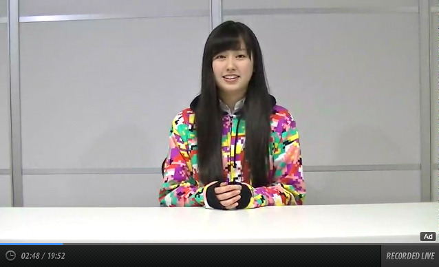 骨折したももクロ・あーりん、Ustreamでファンに謝罪……「国立までには治します!」 画像