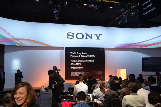 【MWC 2014 Vol.22】ソニーモバイルのプレスカンファレンスがスタート！ 画像