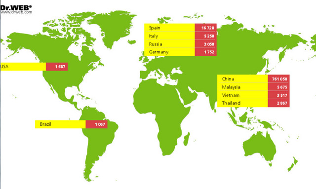 Android向け不正アプリの検知数は1日平均約30万件に 画像