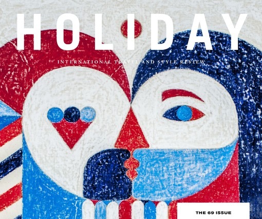 米旅行誌『Holiday』復刊。コレットで限定Tシャツ発売 画像