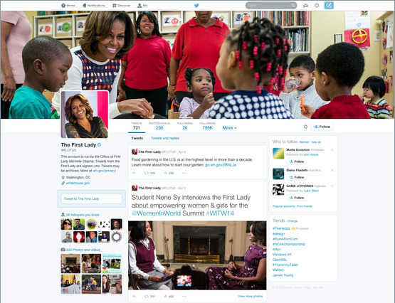 Twitter、Web版のプロフィールページを刷新……Facebook似のデザインに 画像