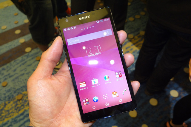 【au 2014年夏モデル】「Xperia Z2」のKDDIバージョン5型「Xperia ZL2 SOL25」……4K動画撮影に対応 画像