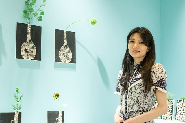 新宿伊勢丹、江原理恵の“アートな草花”展開催 画像