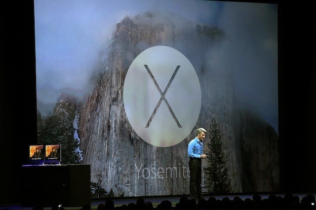 【WWDC 2014】アップルが新型Mac OS X“ヨセミテ”を発表 画像