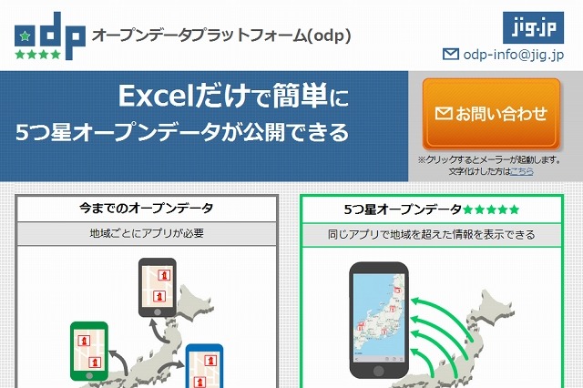 jig.jp、Excelを活用した自治体向けオープンデータプラットフォームを提供開始 画像