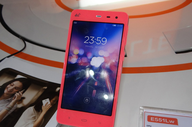 【Mobile Asia Expo 2014 Vol.16】上海の地元メーカー「PHICOMM」のLTE対応ハイCPスマホ 画像