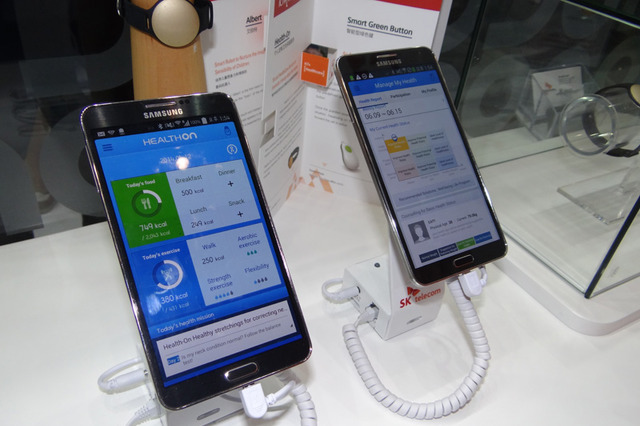 【Mobile Asia Expo 2014 Vol.17】韓国SKテレコムが「ICT＋α」を提案するスマートな製品を多数出展 画像