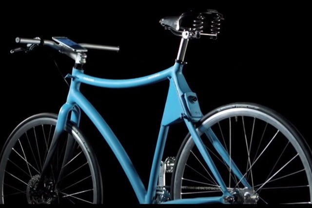 サムスン、スマートフォンと連動した“スマート自転車”「Samsung Smart Bike」 画像