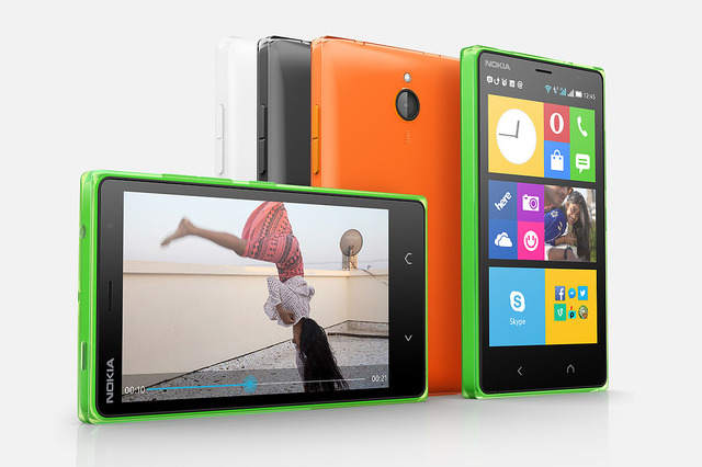 米マイクロソフト、Androidベースの4.3型スマートフォン「Nokia X2」発表……デュアルSIM搭載 画像
