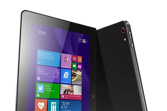 レノボ・ジャパン、10.1型で1,920×1,200ピクセル液晶搭載の「ThinkPad 10」 画像