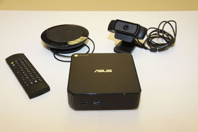 15拠点・端末からテレビ会議……Chromebox for meetigns 画像