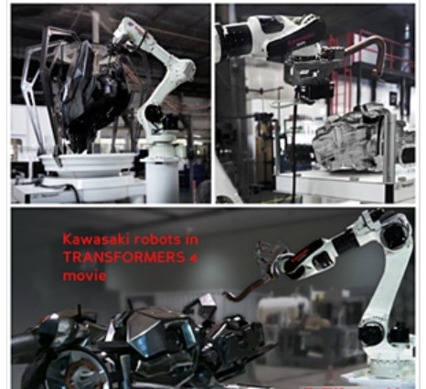 映画「トランスフォーマー」に川崎重工のロボットが登場していた！ 画像