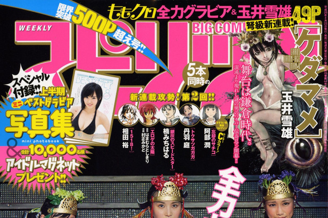 ももクロ、AKB48、乃木坂46、゜C-ute……『スピリッツ』巻頭グラビア 画像