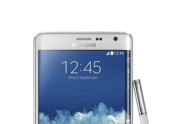 【IFA 2014】右側面に曲面ディスプレイを配した5.6型「GALAXY Note Edge」 画像