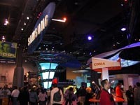 ［CES 2003速報］54インチ液晶ディスプレイを発表。具体像が見えてきたサムスンのWireles Home AV Center 画像