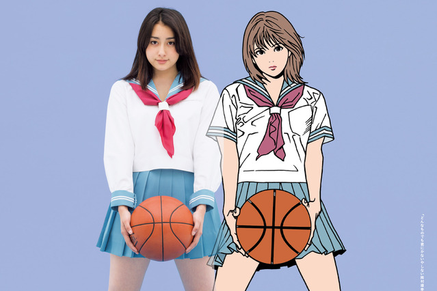 早見あかり、制服姿を披露！江口寿史とのコラボ 画像