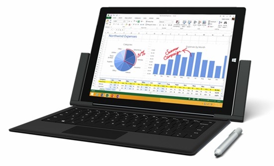 日本マイクロソフト、「Surface Pro 3」にカバーなどのバンドルモデルが登場 画像