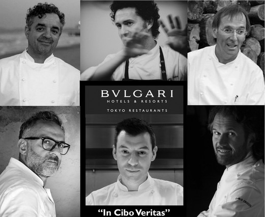 銀座ブルガリがミシュラン星付きイタリアンディナーを提供 画像