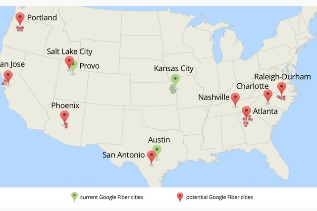 高速インターネット「Google Fiber」、カンザス・シティの中小企業に提供開始　 画像
