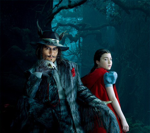 ジョニデの“オオカミ”公開! ディズニー実写版「赤ずきん」 画像