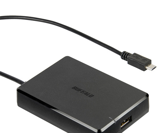 バッファロー、タブレットも充電できる4ポート搭載USBハブ 画像