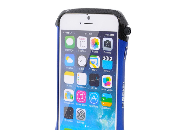 スバル、ドライカーボン&アルミ合金のiPhone 6用バンパーを発売 画像