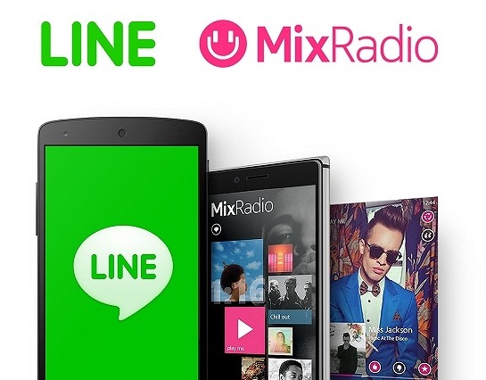 LINE、マイクロソフト傘下の音楽配信サービス「MixRadio」買収 画像