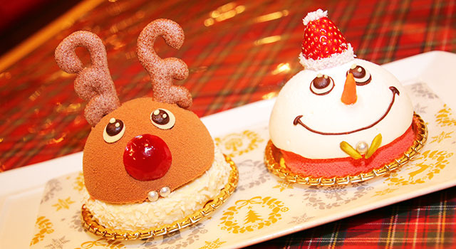クリスマス限定！ ディズニーイクスピアリのスイーツは「雪だるま食べよう」！ 画像