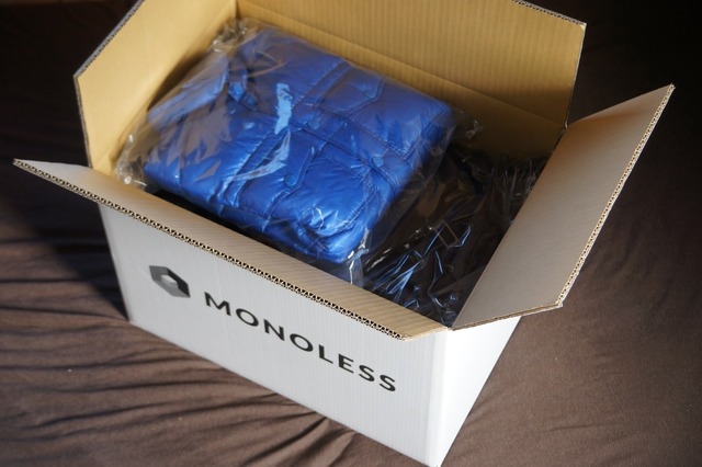 ダンボール1箱で広がる余裕…「MONOLESS」を頼んでみた! 画像