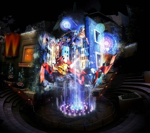 川崎『ラ チッタデッラ』のイルミは“地中海の青”で大人のクリスマス…25日まで 画像