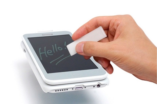 ペーパーレスでメモが可能……電子メモパッド一体型のiPhone6ケースが登場 画像