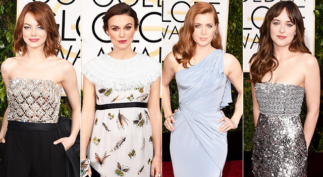 ゴールデン・グローブ賞のセレブの装い…今年のトレンドは？ 画像