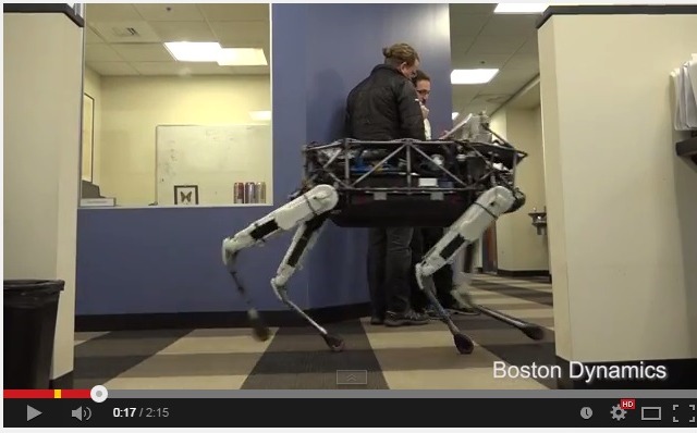 Google子会社、犬型ロボット「Spot」の動画公開 画像