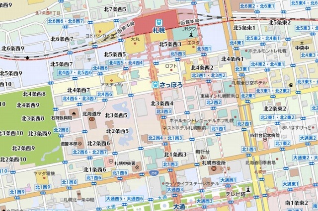 PC版地図検索サービス「マピオン」、5年振りの大幅刷新 画像