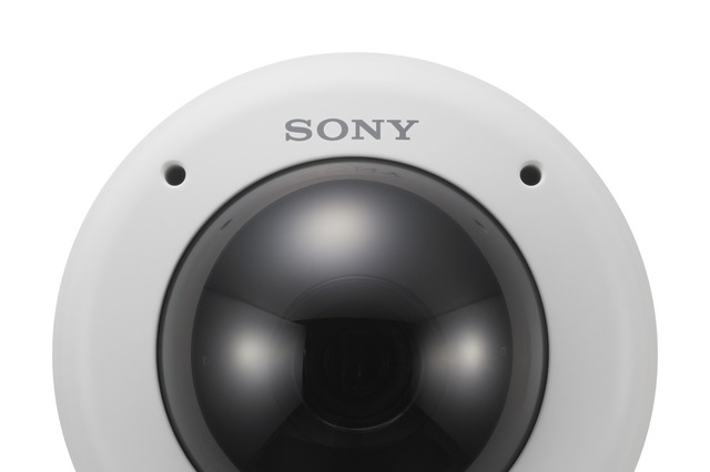 【セキュリティショー2015 見どころ】ソニー、フードディフェンス適した360度全方位カメラ 画像