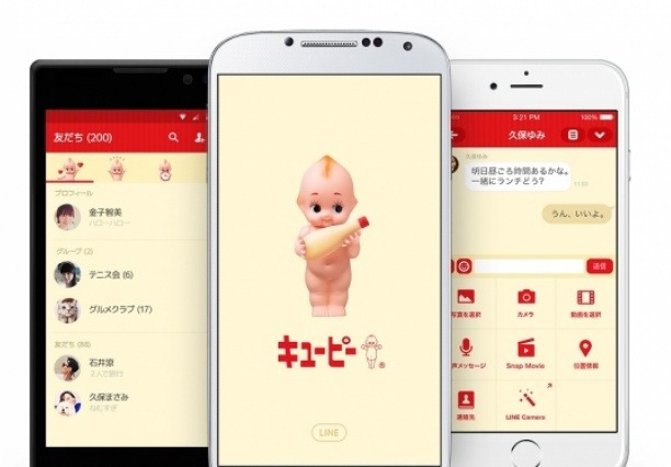 企業のブランド・キャラクターを利用した「LINE スポンサード着せかえ」が登場 画像