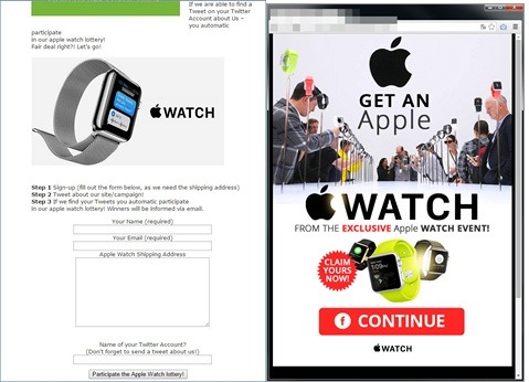 「Apple Watch」の詐欺サイトが初確認……日本からも多数アクセス 画像