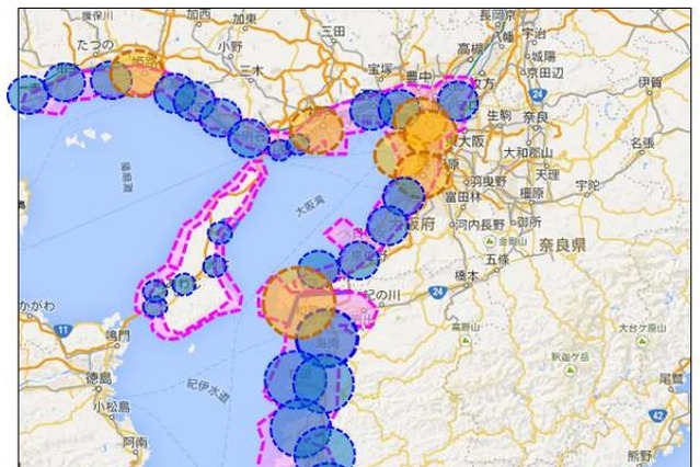 ドコモ関西支社、南海トラフ巨大地震を想定した津波対策を完了 画像