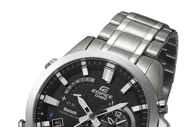 カシオ、スマホと連携するアナログ腕時計「EDIFICE」に新モデル 画像