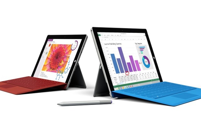 マイクロソフト、Surfaceの新モデル「Surface 3」発表……5月発売＆449ドルから 画像