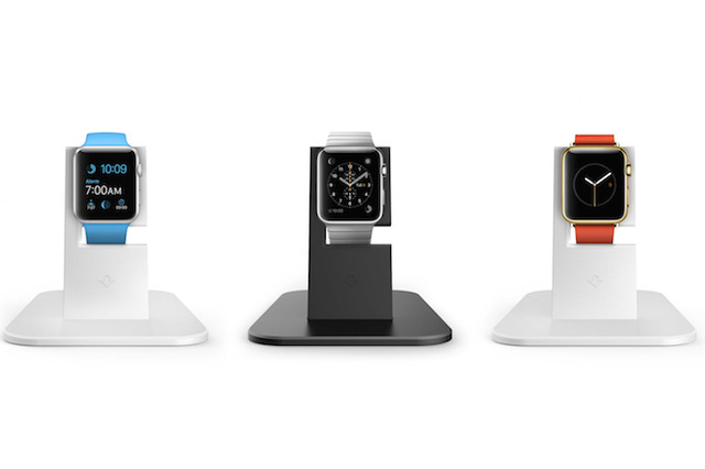 見やすい高さに設置！Apple Watch用充電スタンドが5月中旬に発売 画像