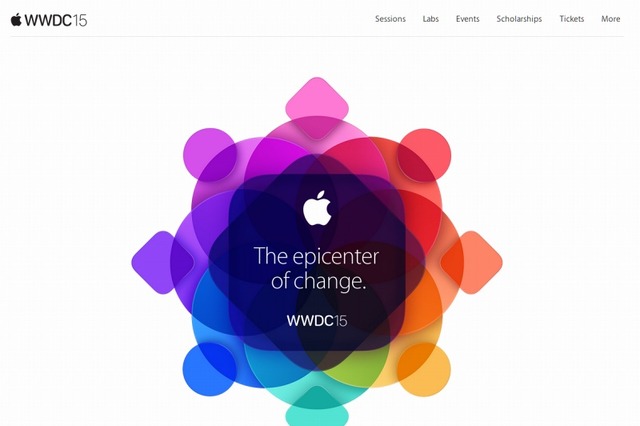 Apple、「WWDC 15」を6月8日に開幕……“The epiccenter of change” 画像