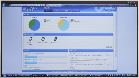 盗難や紛失などさまざまな情報漏洩を防ぐ…NTT東日本の「スマートデバイスマネジメント」 画像