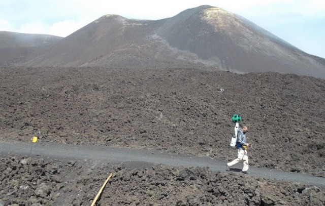 イタリア・エトナ火山の景観が、Googleストリートビューに登場 画像