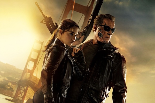 T-800は自転車？　シュワルツェネッガーがベルリン・プレミアで語る 画像