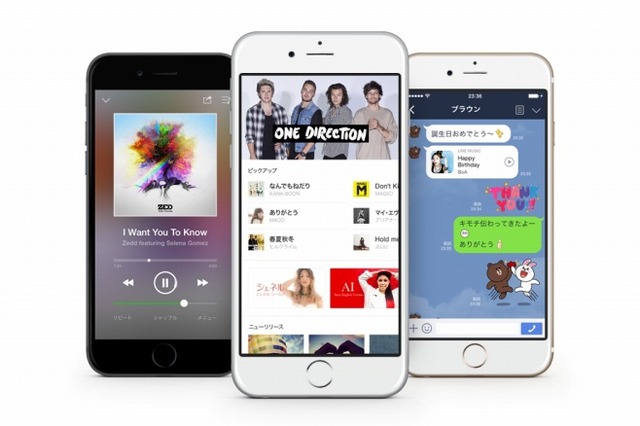 「LINE MUSIC」、公開2週間足らずで楽曲再生1億6,000万回を突破 画像