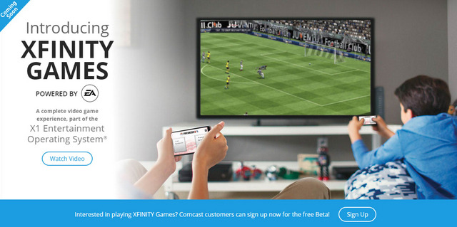 EA、米ケーブルTV大手Comcastと提携 画像