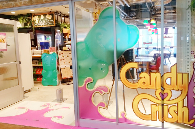 『キャンディークラッシュソーダ』カフェオープン！シュワシュワメニューで暑さ吹き飛ぶ！ 画像