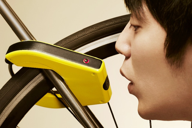 アルコール検出機能付き自転車ロック「ALCOHO-LOCK」、予約受付開始 画像